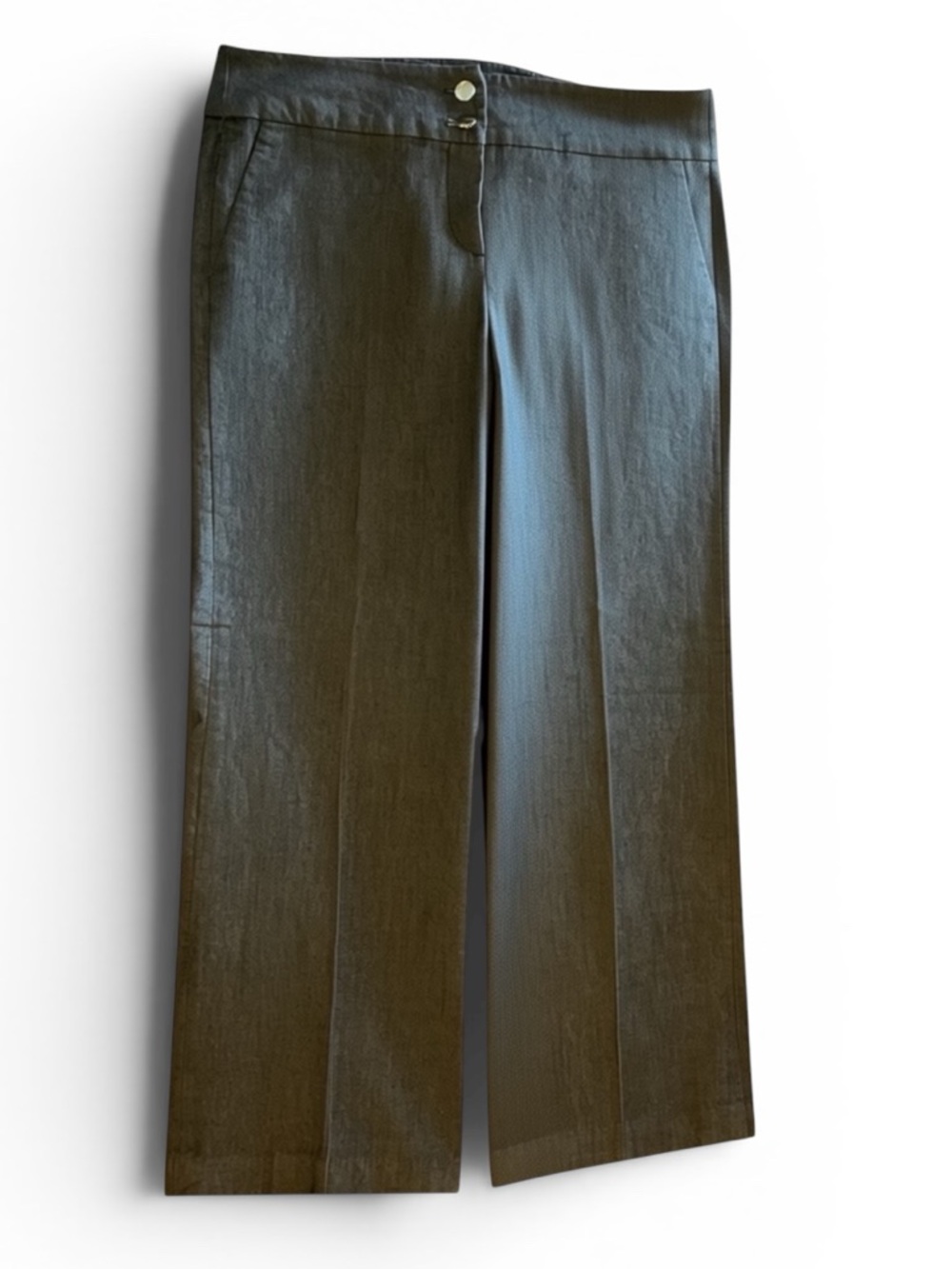 Sandro Sportswear Charcoal Twill Pants, 10